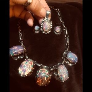 Necklace, Earrings, Pendant, Exquisite